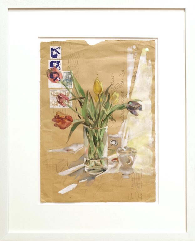 Tulpen in Glasvase - Christoph Pöggeler 