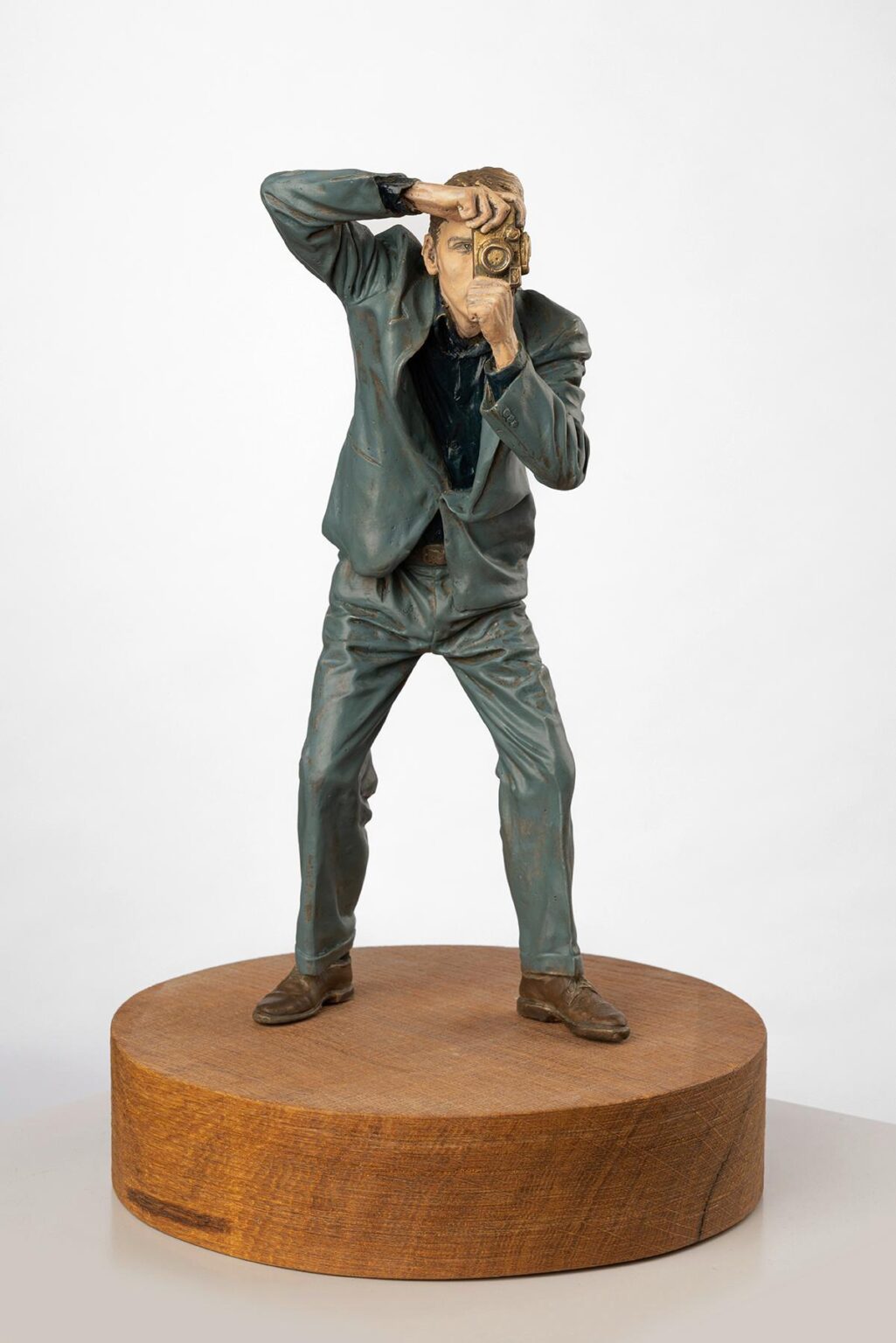 Fotograf &ndash; bemalt - Christoph P&ouml;ggeler 