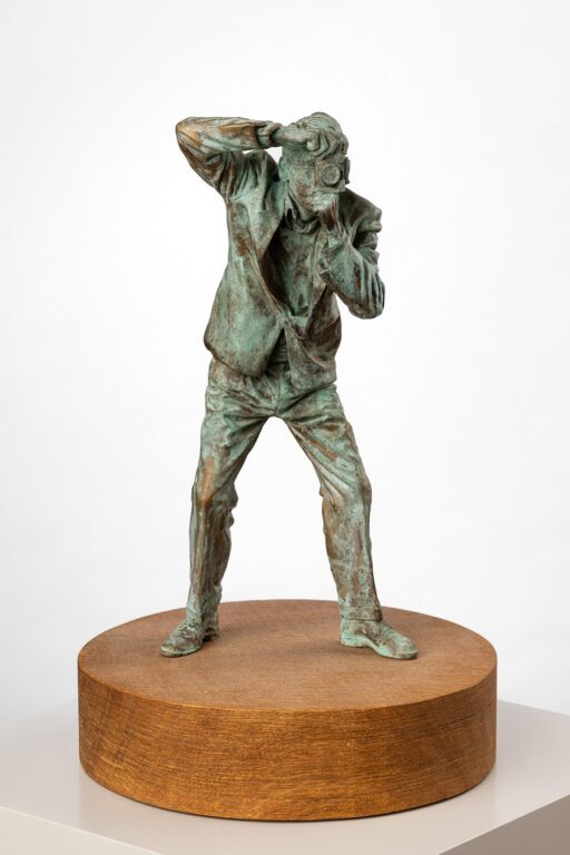 Photographer – patinated - Christoph Pöggeler 