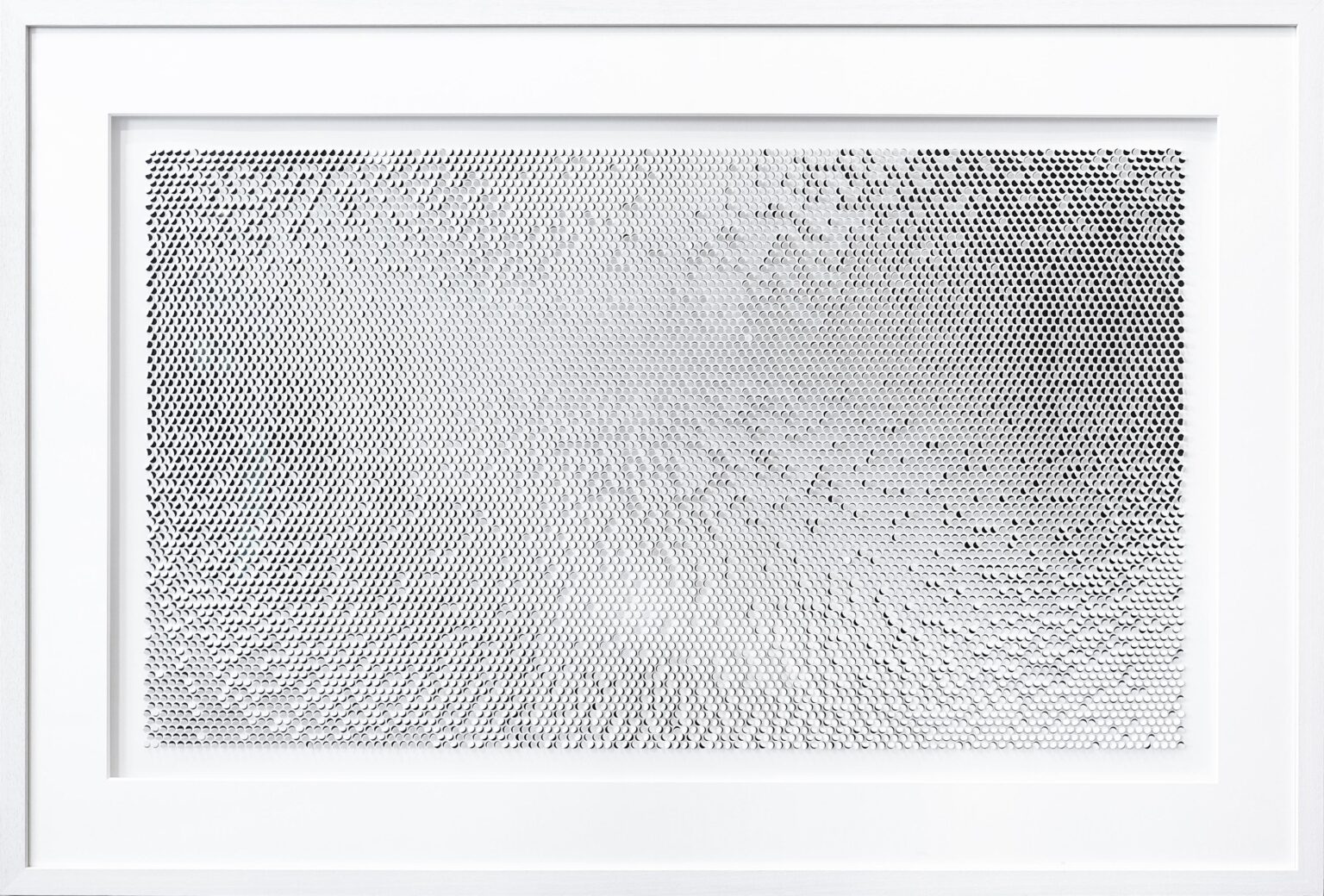 Lichtregen wei&szlig; auf schwarz &ndash; ET307 - Sascha Nordmeyer 