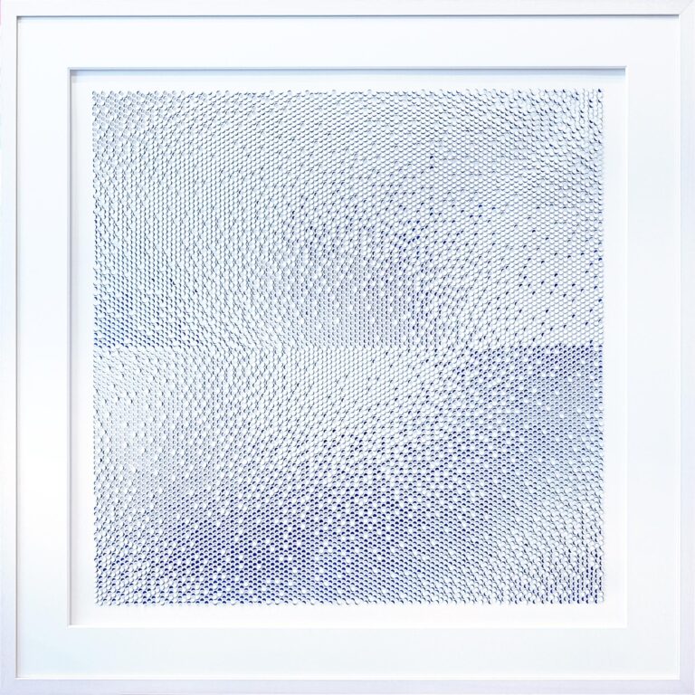 Horizontal reflection weiß-blau – ET 433 - Sascha Nordmeyer 