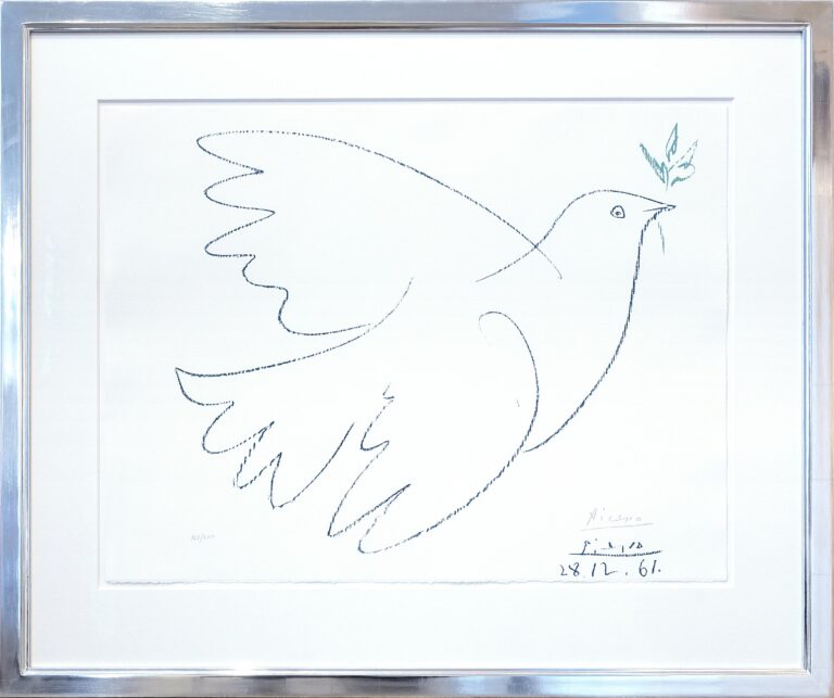 Friedenstaube – Colombe de la paix - Pablo Picasso 