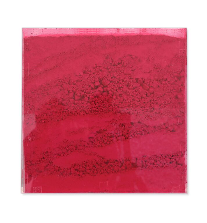 Kleine Kreideschüttung rot - Reiner Seliger 