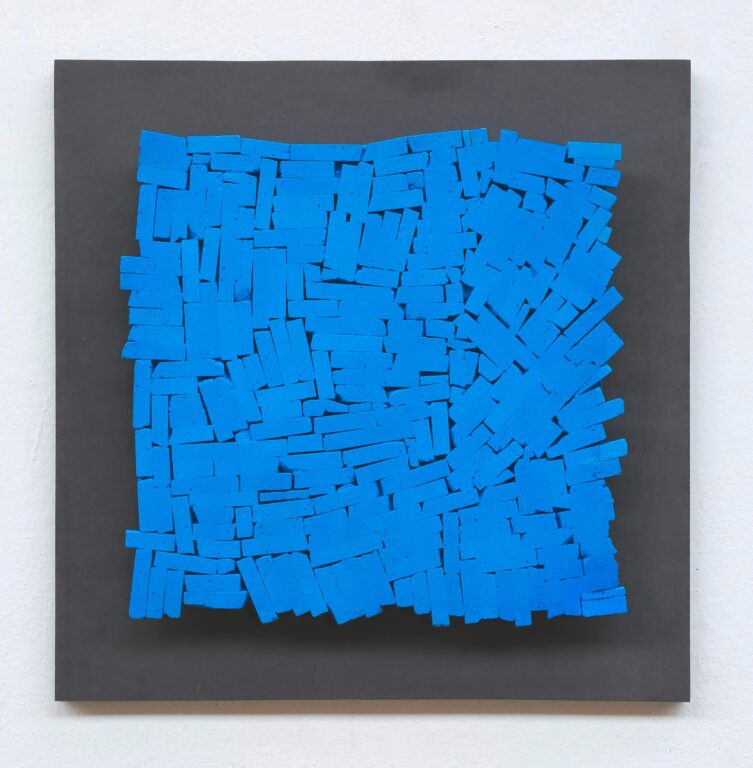 Cross dark blue - Reiner Seliger 