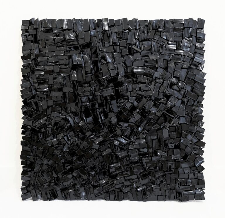 Glastableau Broken Black - Reiner Seliger 