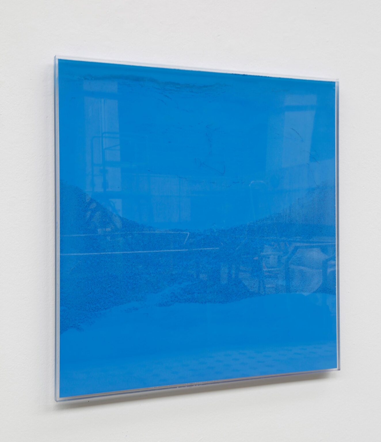 Kreidesch&uuml;ttung blau - Reiner Seliger 