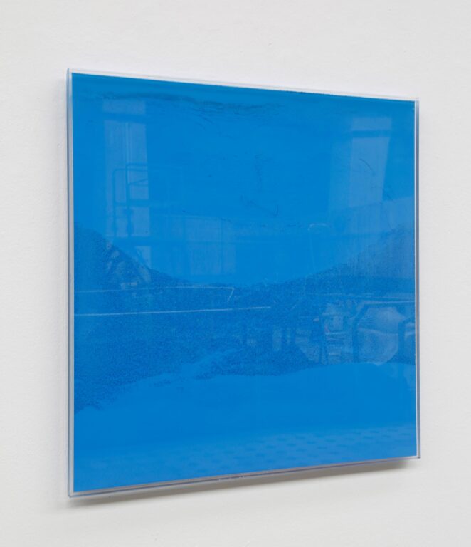 Chalk fill blue - Reiner Seliger 