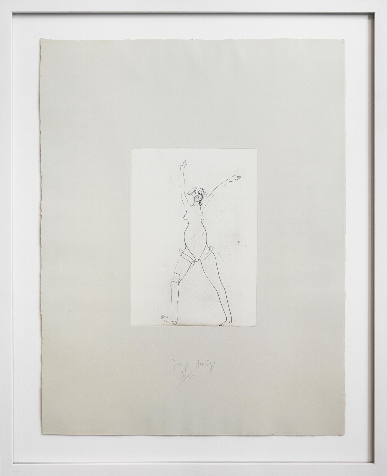 Jubelndes M&auml;dchen - Joseph Beuys 