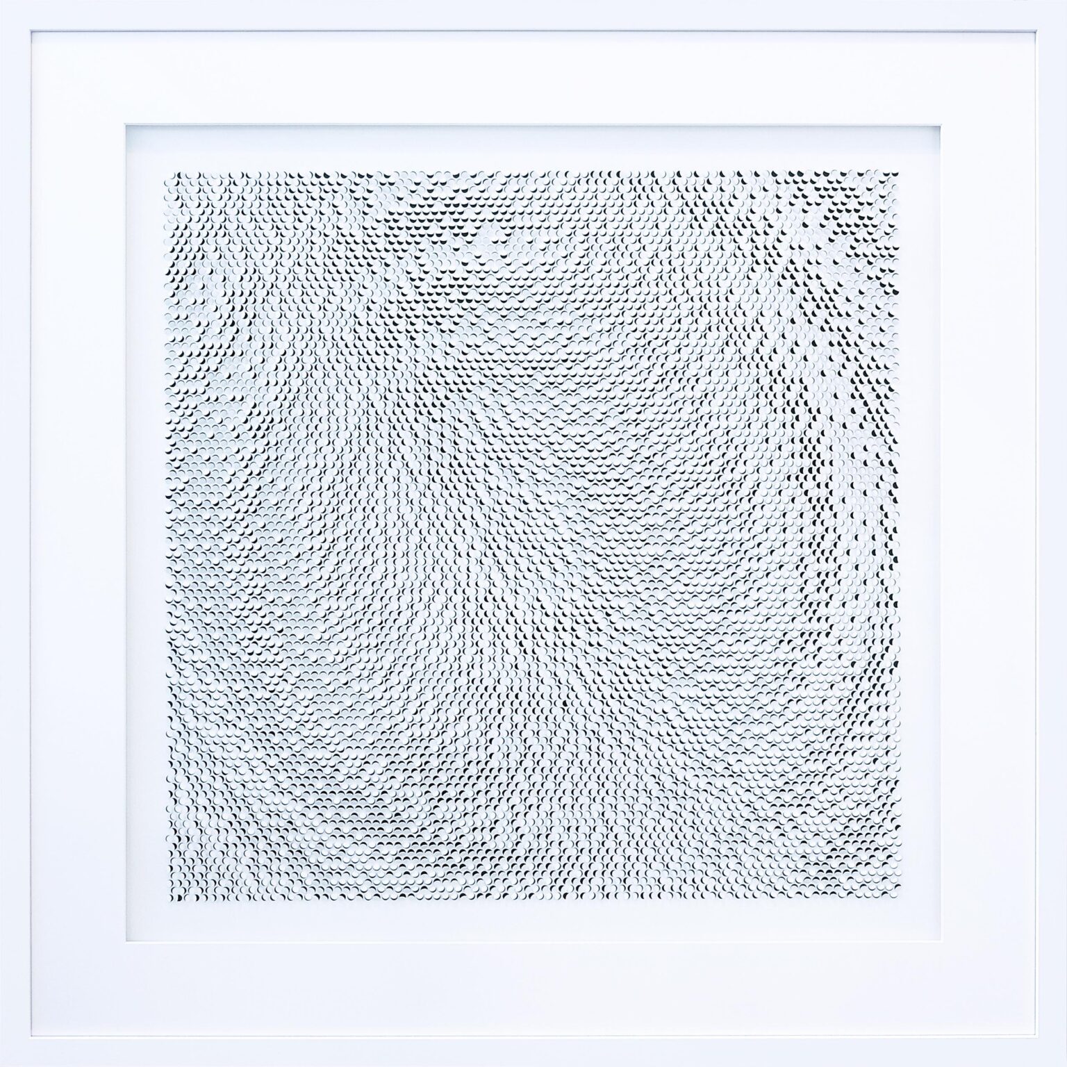 Endless rings, white and black &ndash; ET 454 - Sascha Nordmeyer 